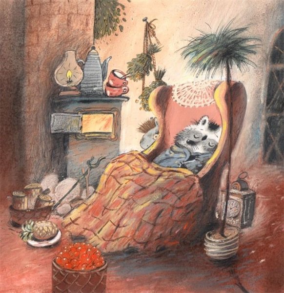 Муми Тролли иллюстрации Дианы Лапшиной