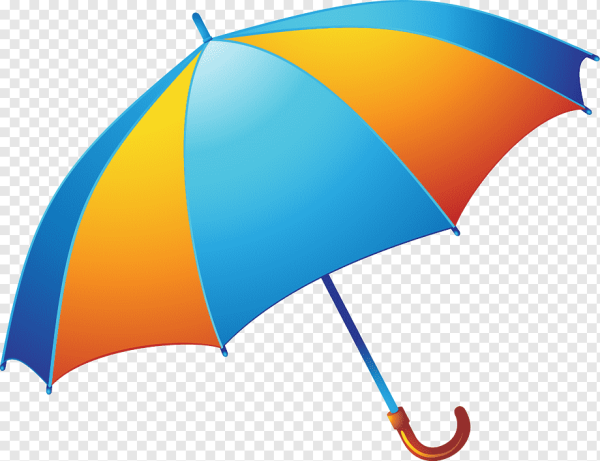 Зонт на прозрачном фоне