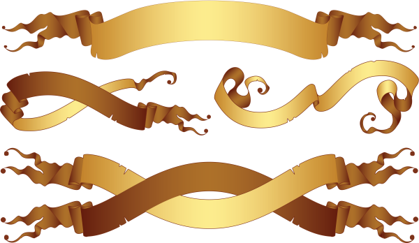 Ленточка полукругом