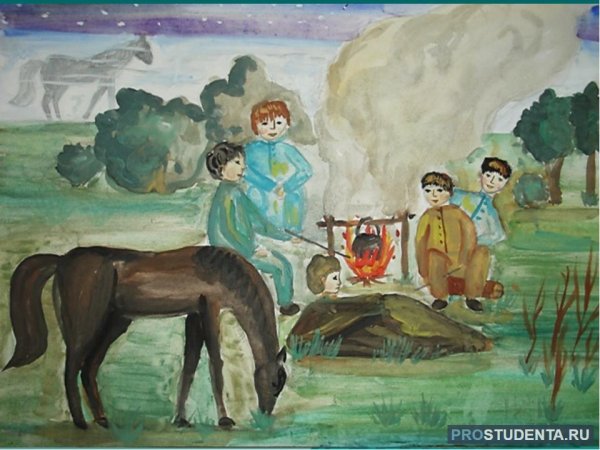 Тургенев Бежин луг иллюстрации