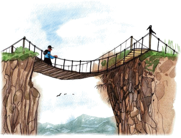 Мост мультяшный