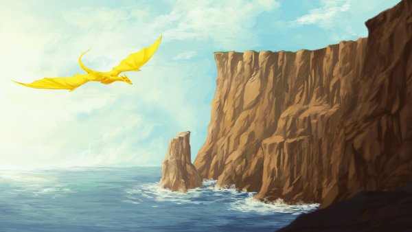 Нарисовать скалу