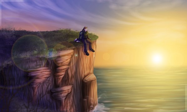 Сказочный обрыв