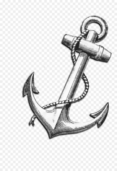 Якорь рисунок для детей
