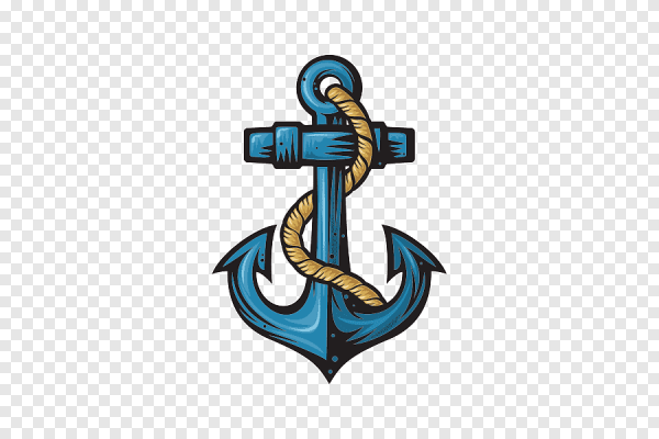 Якорь мультяшный