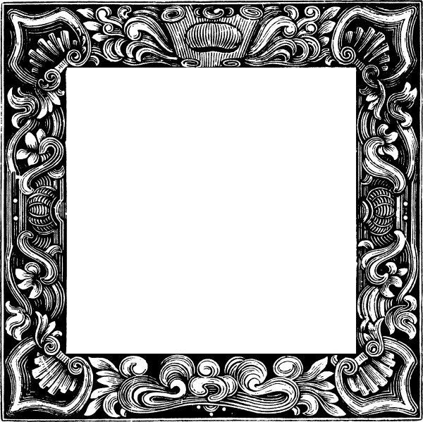 Рамка квадратная