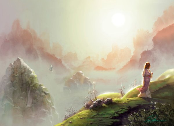 Девушка гора фэнтези бесплатно