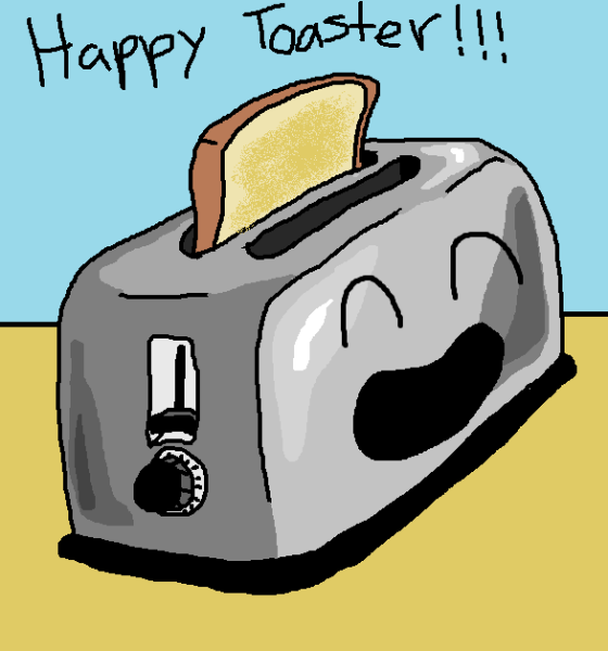 Тостер мультяшный