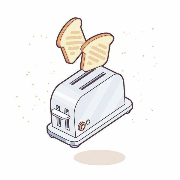 Тостер Стикеры