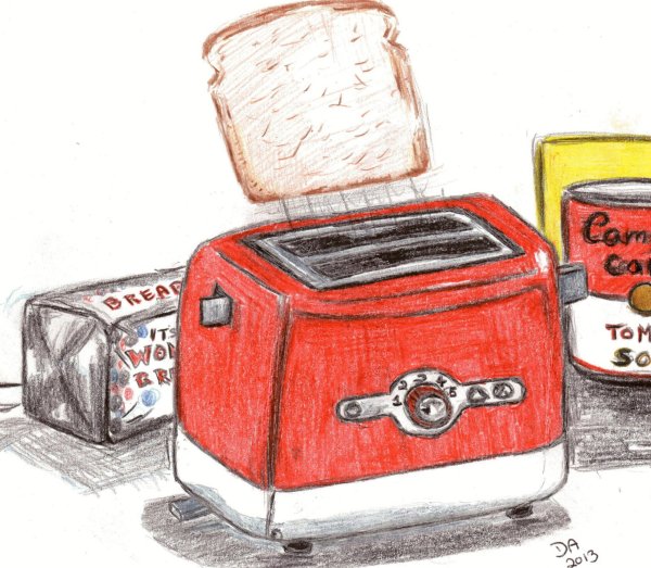 Тостер мультяшный