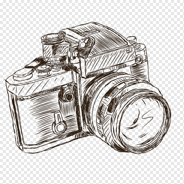 Фотоаппарат эскиз