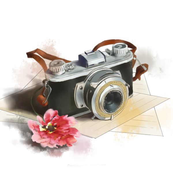 Нарисованный фотоаппарат