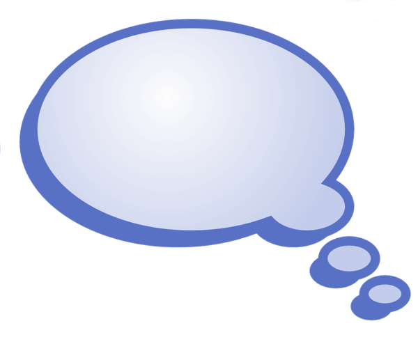 Облачко думает