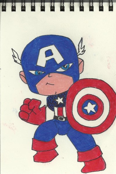 Герои Марвел Капитан Америка