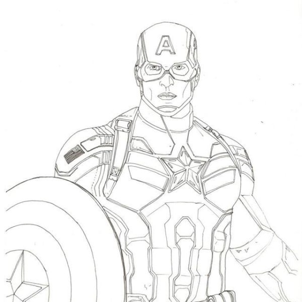 Герои Марвел Капитан Америка