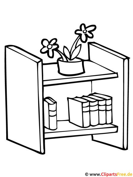 Полка раскраска для детей