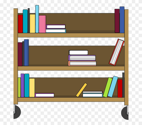 Книжные полки мультяшные