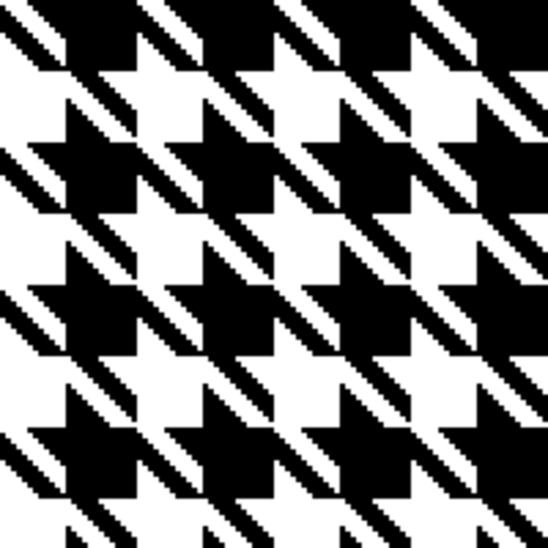 Орнамент пье де пуль