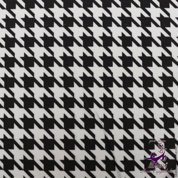 Принт Шанель гусиная лапка