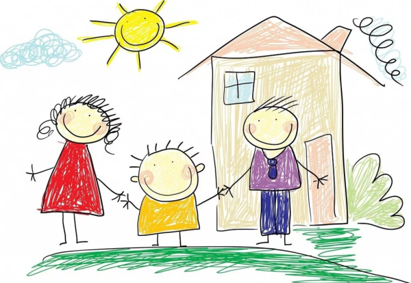 Рисунок на тему счастье