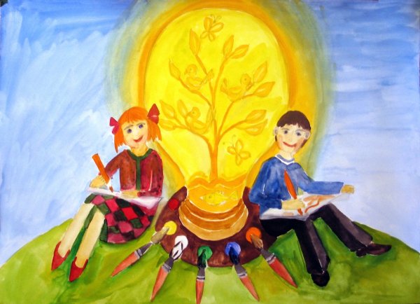 Рисунки на тему энергия детства