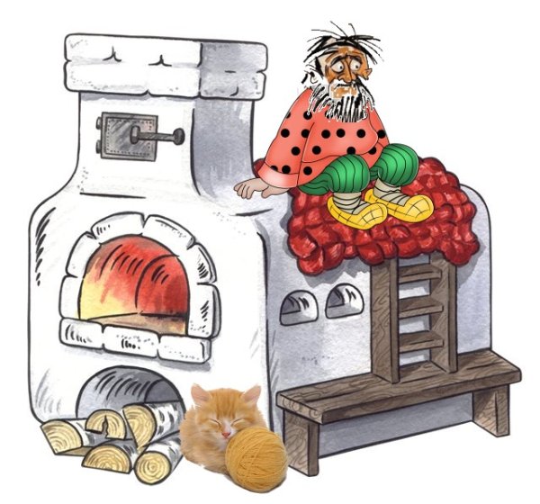 Нарисовать печку