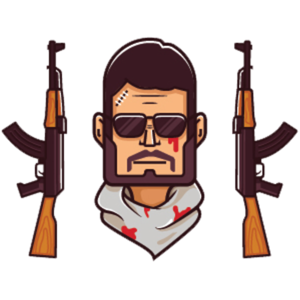 Террорист мультяшный