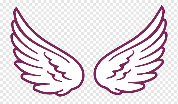 Крылышки силуэт