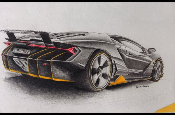 Ферруччо Ламборгини рисунок