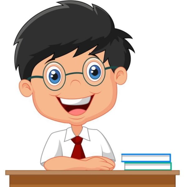 Мультяшные школьники