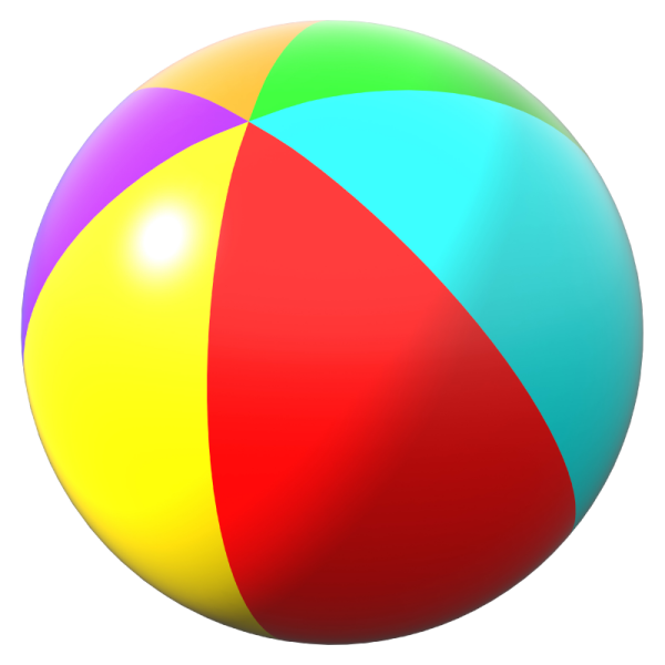 Разноцветные мячики