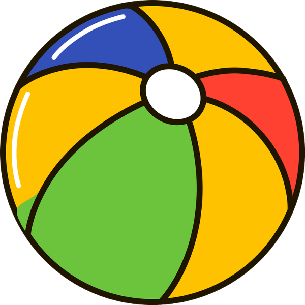 Мячик мультяшный