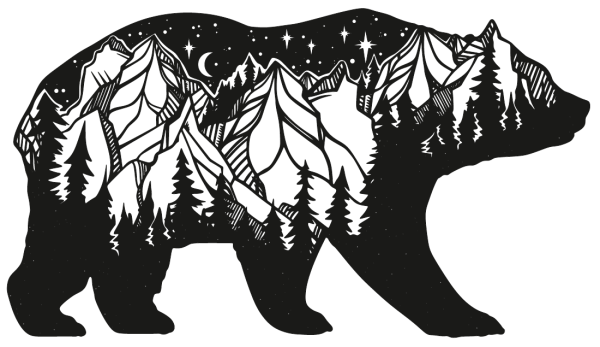 Стилизованные медведи