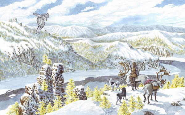 Николай Фомин картины Сибирь