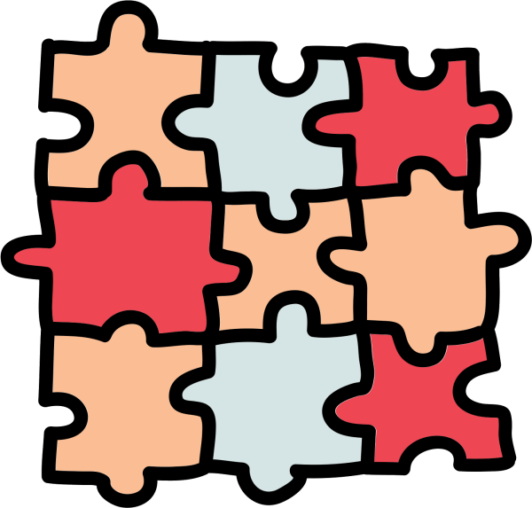 Пазл иллюстрация