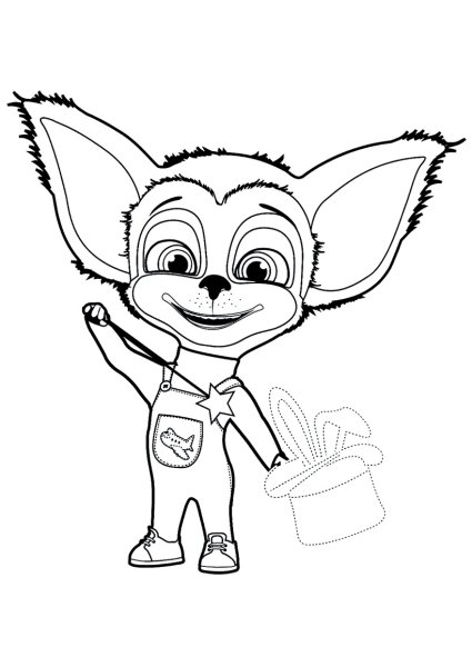 Раскраска Барбоскины дружок