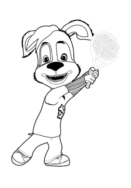 Раскраска Барбоскины Тимоха