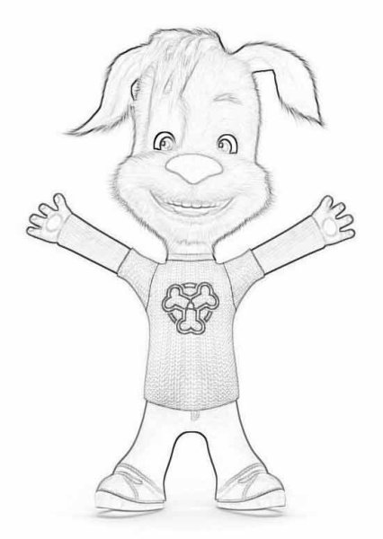 Персонаж роза Барбоскина