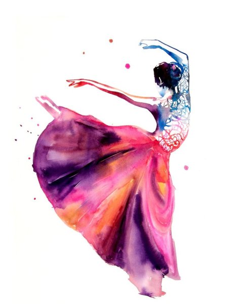 Танец рисунок