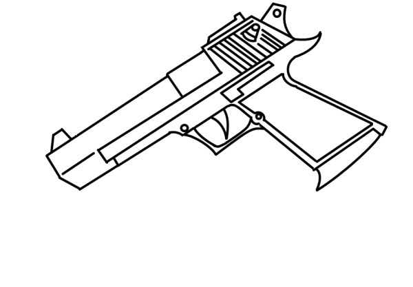 Desert Eagle чертеж