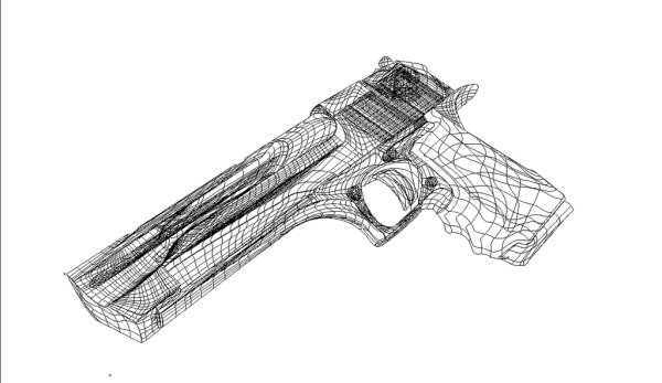 Desert Eagle тату