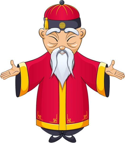 Нарисовать китайца