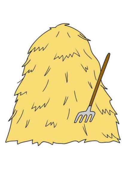 Сено мультяшное