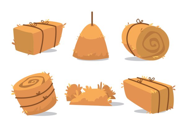 Сено мультяшное