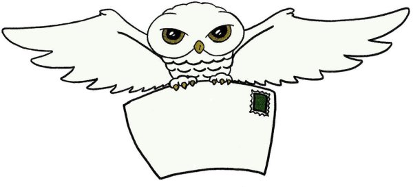 Брелок Harry Potter: Hedwig