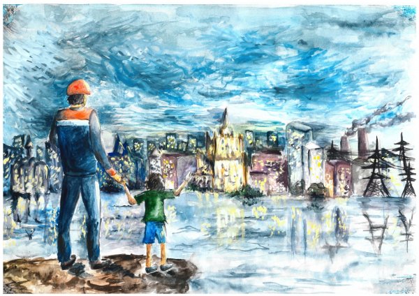 Конкурс детского рисунка «энергия детства»