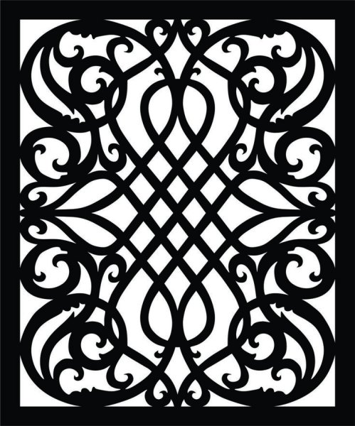 Решетки МДФ ЧПУ вектор