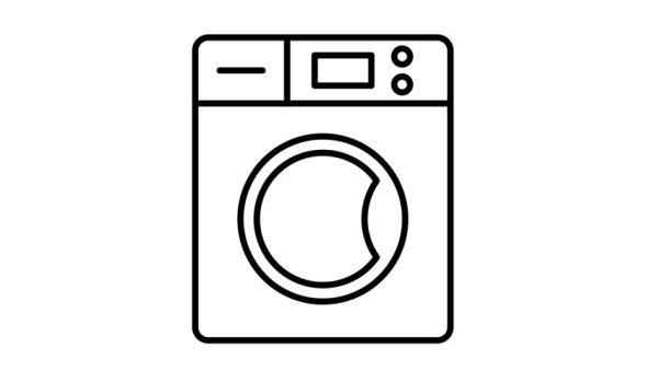 Раскраска стиральная машинка