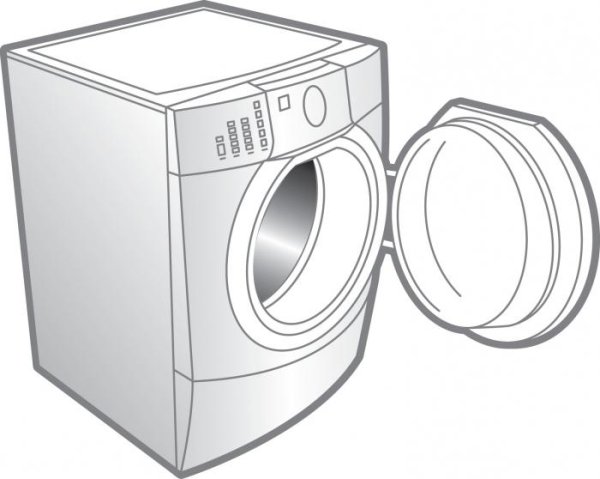 Стиральная машина раскраска