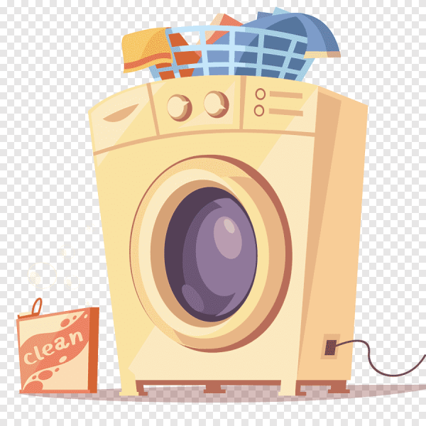 Стиральная машинка вектор